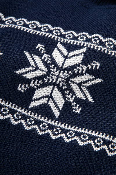 Kids Snowflake Slim Fit Christmas Jumper