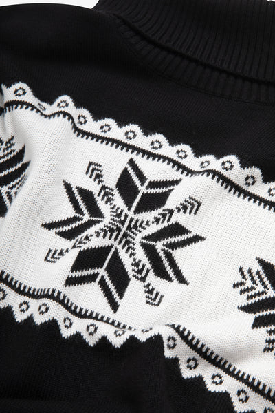 Snowflake Slim Fit Christmas Jumper