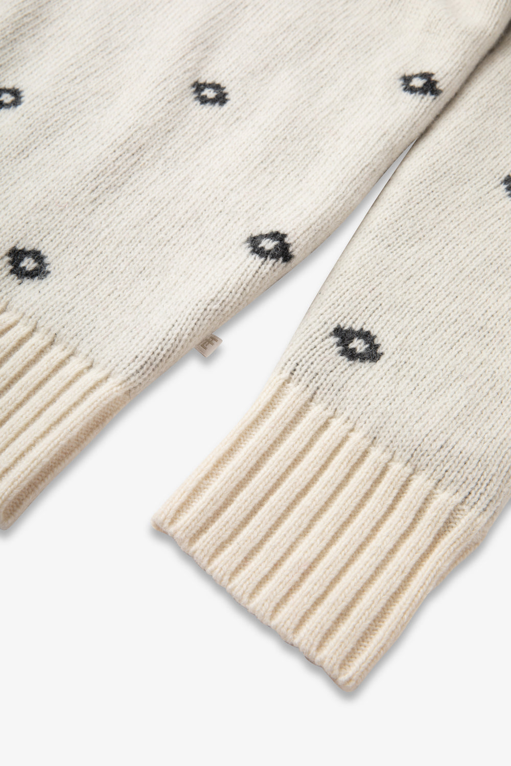 Cream Snowflake Reindeer Jumper Ladies