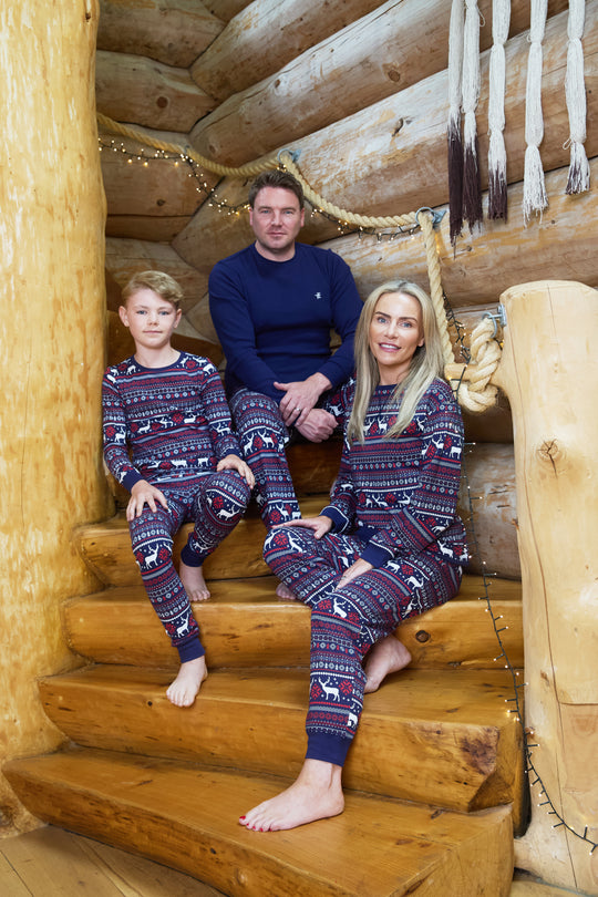 Kids Slim Fit Festive Pyjamas
