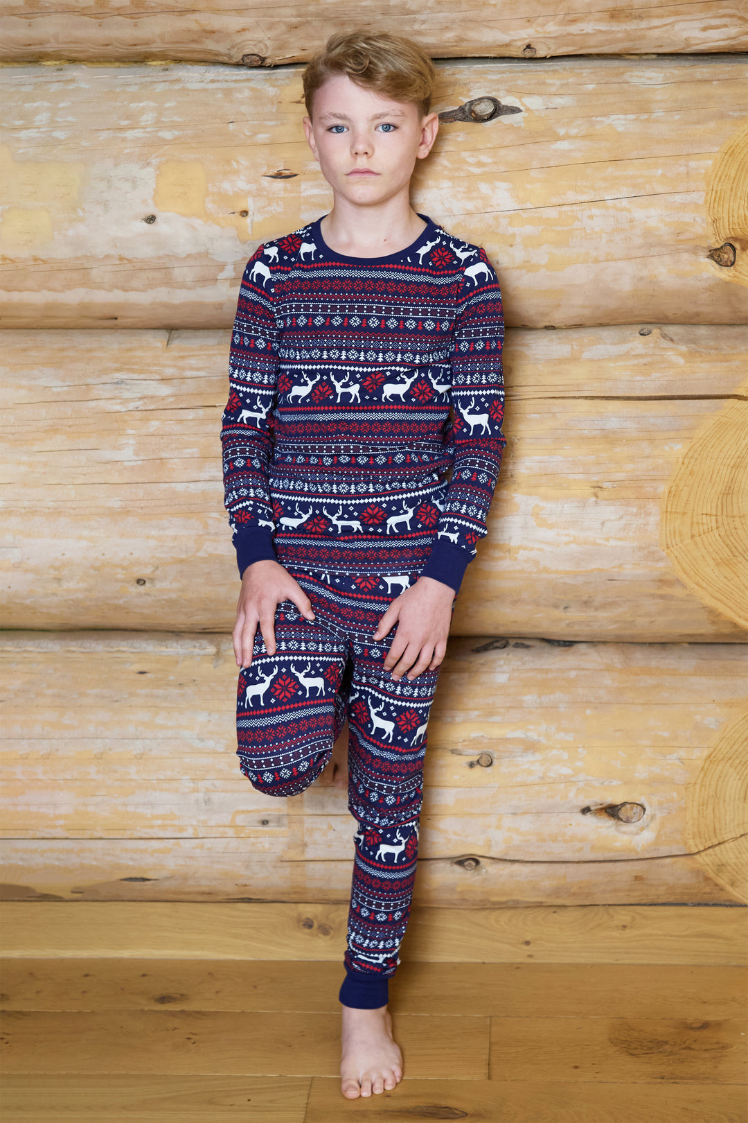 Kids Slim Fit Festive Pyjamas