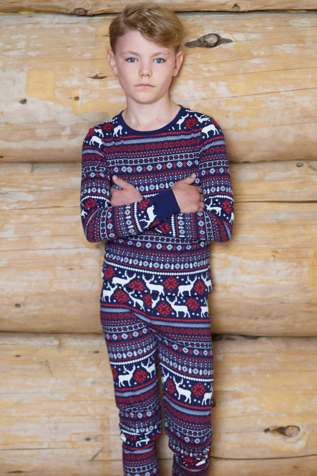 Kids Slim Fit Festive Pyjamas
