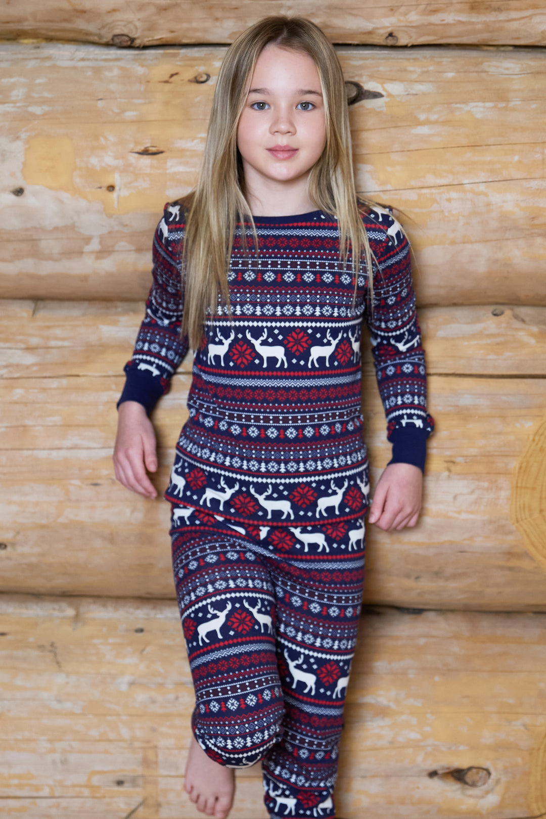 Kids Slim Fit Festive Pyjamas