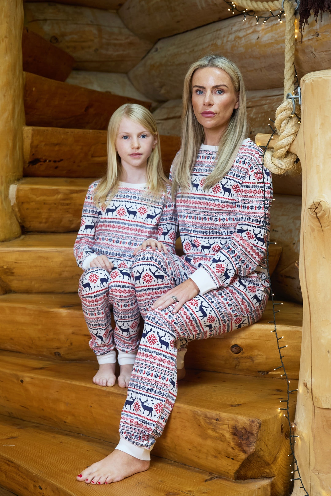 Kids Slim Fit Festive Pyjamas