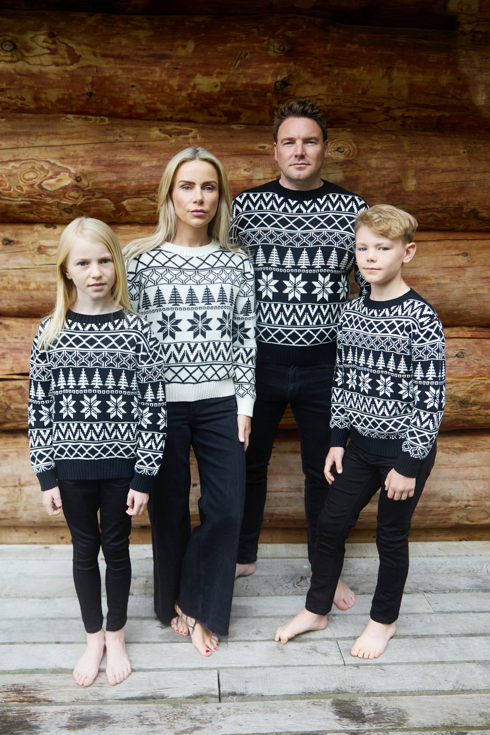 Snowflake Fairisle Cotton Jumper