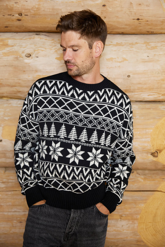 Mens Fairisle Cotton Jumper