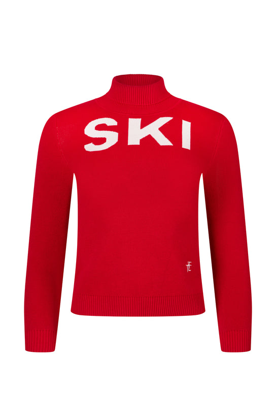 Kids Classic Ski Rollneck Jumper