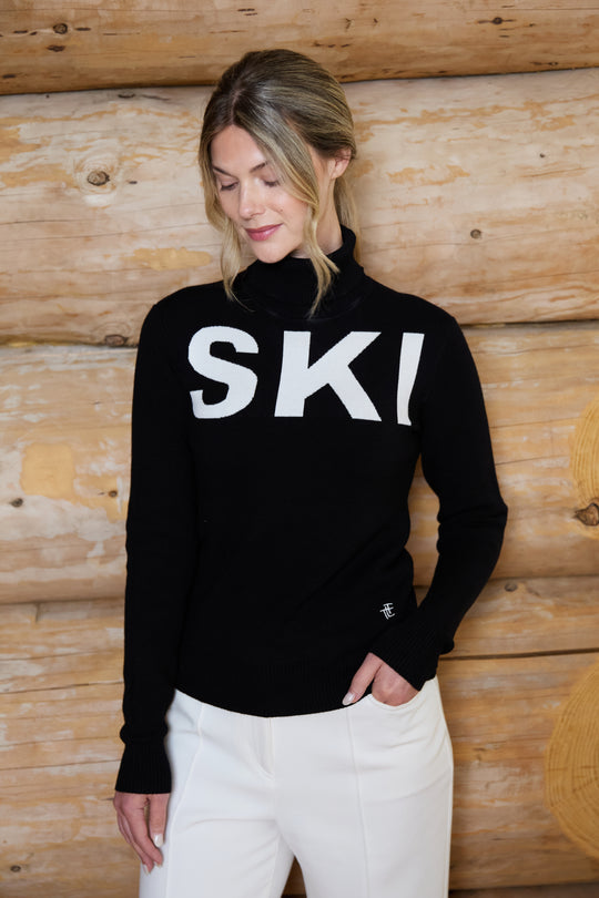 Classic Ski Roll Neck Jumper