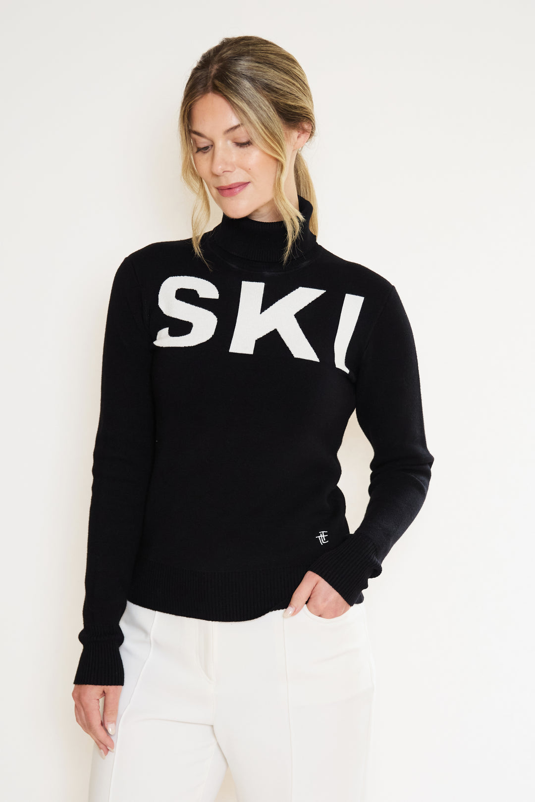 Classic Ski Roll Neck Jumper