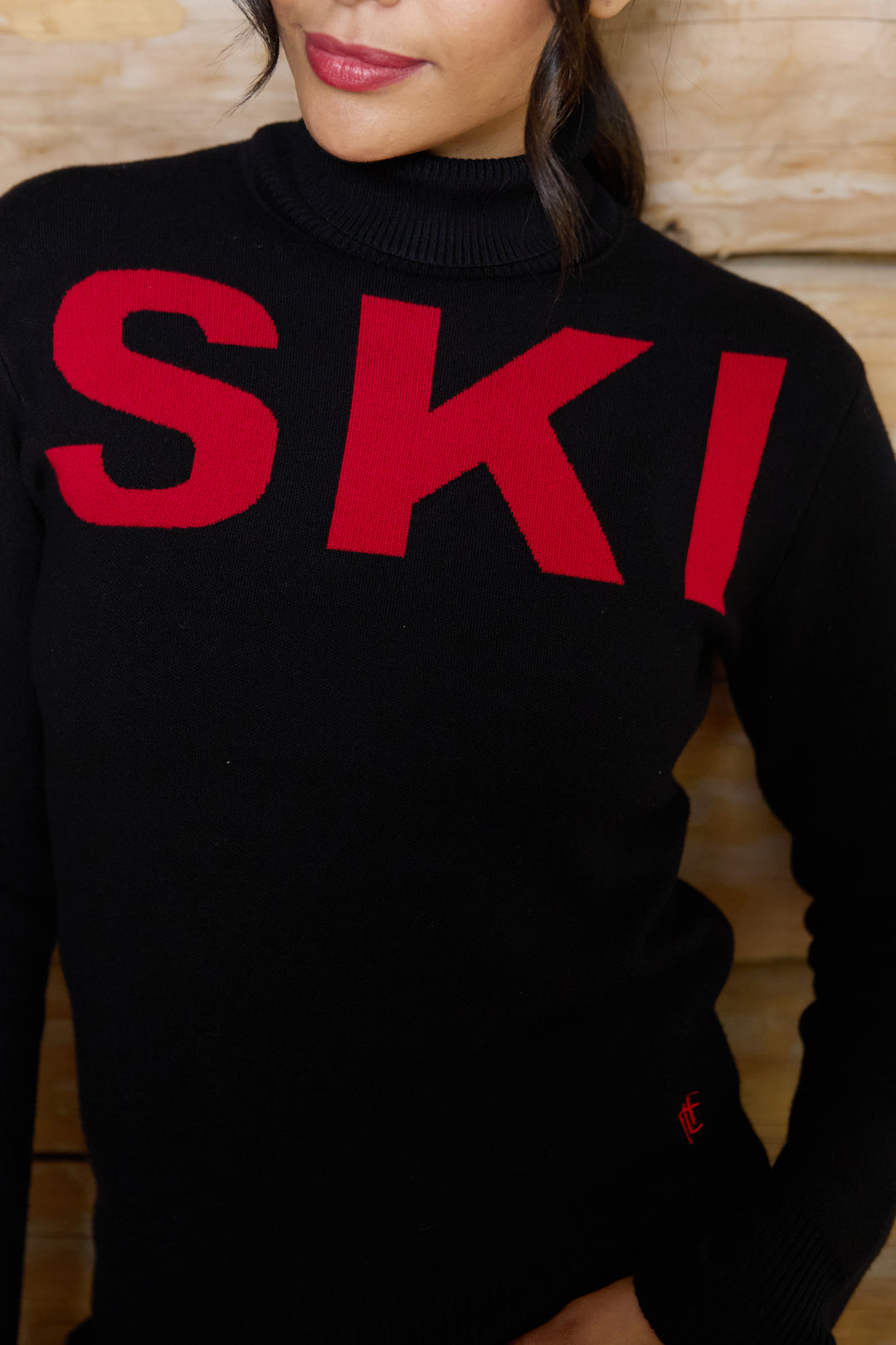 Classic Ski Roll Neck Jumper