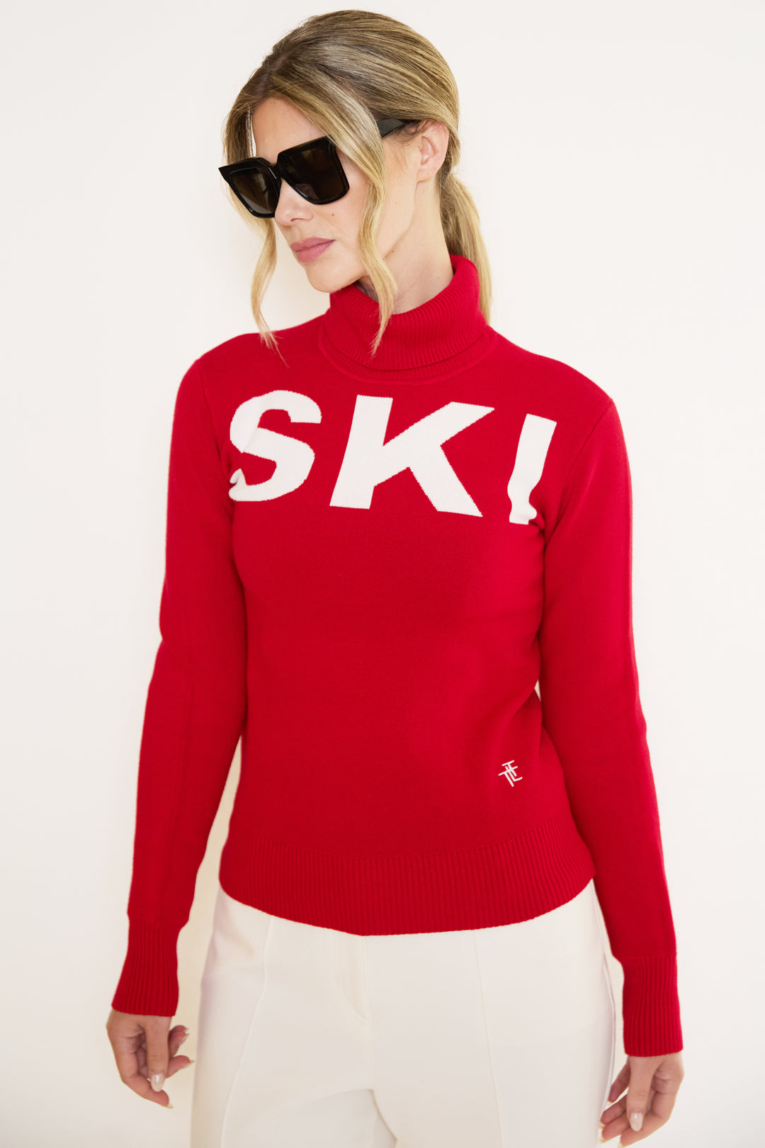 Classic Ski Roll Neck Jumper