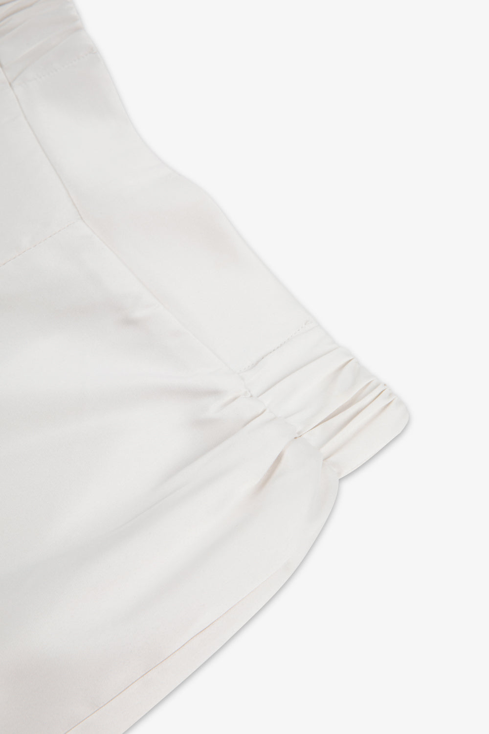 Cream Kids Satin Button Through Pjs