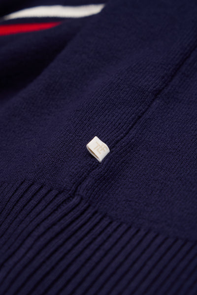 Navy Ladies Les Alps Ski Jumper
