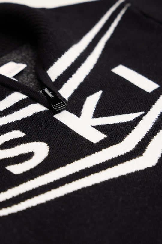 Girls Half  Zip Ski Jumper