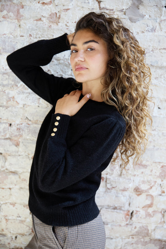 Emily Gathered Shoulder Jumper