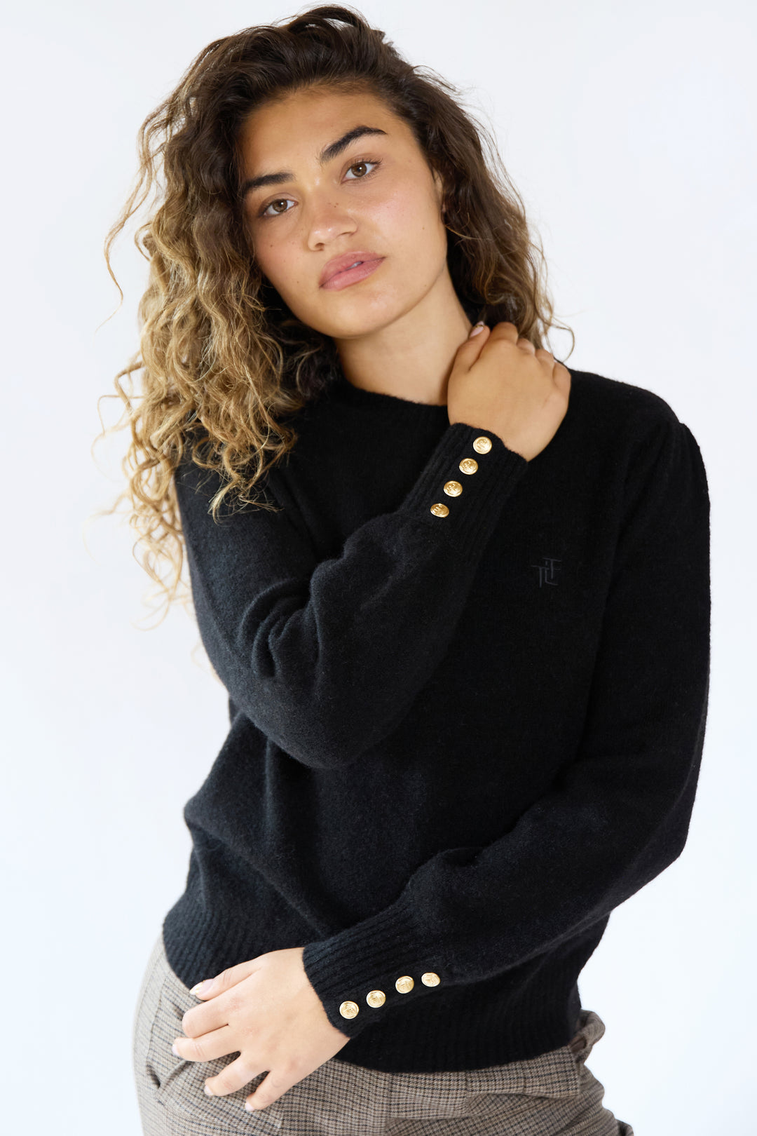 Emily Gathered Shoulder Jumper