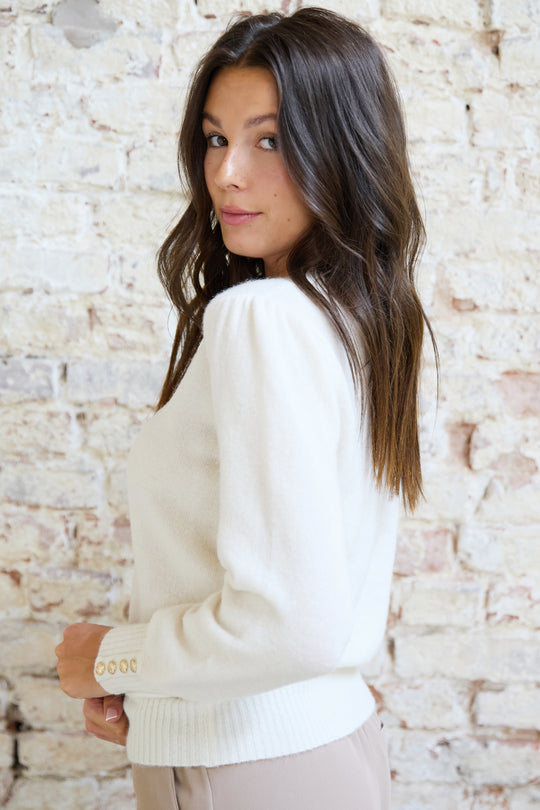Emily Gathered Shoulder Jumper