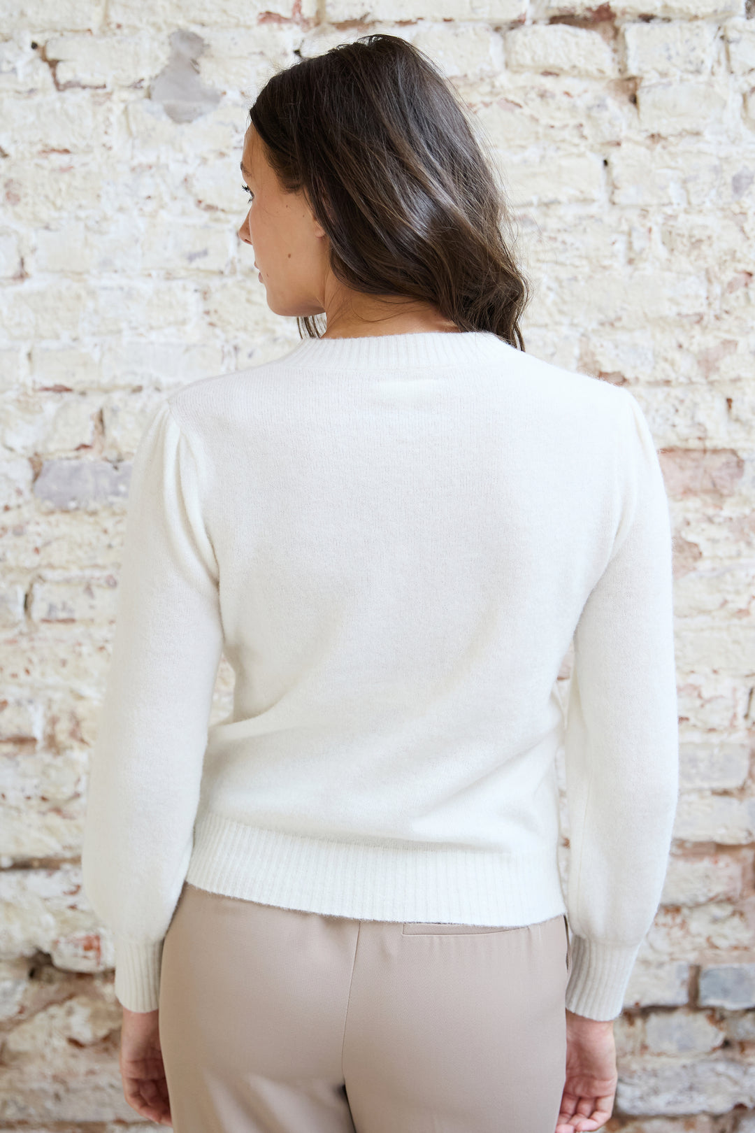 Emily Gathered Shoulder Jumper