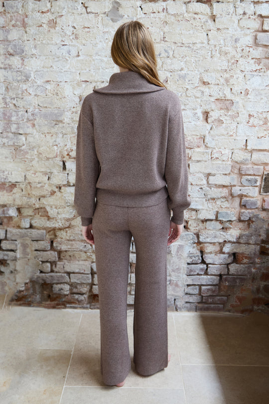 Charlie Knitted Wide Leg Trouser