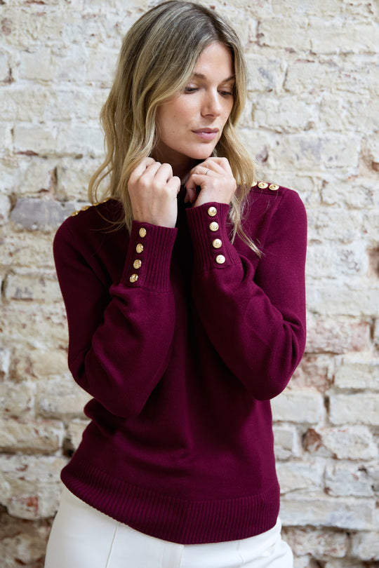 Arabella Roll Neck Jumper