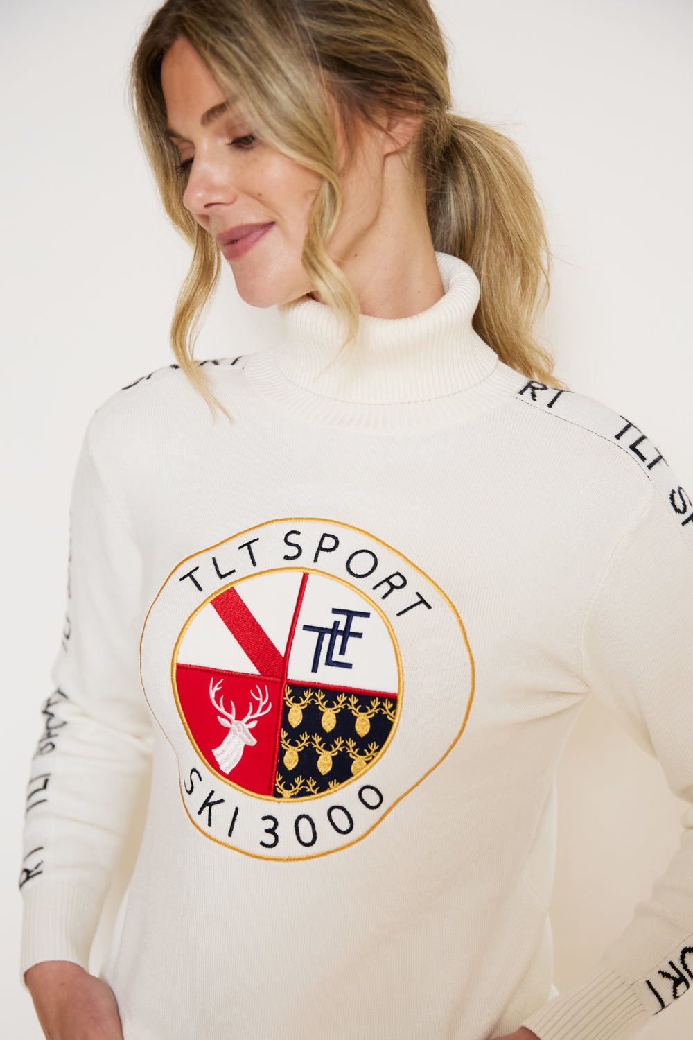 TLT Sports Ski Roll Neck Jumper