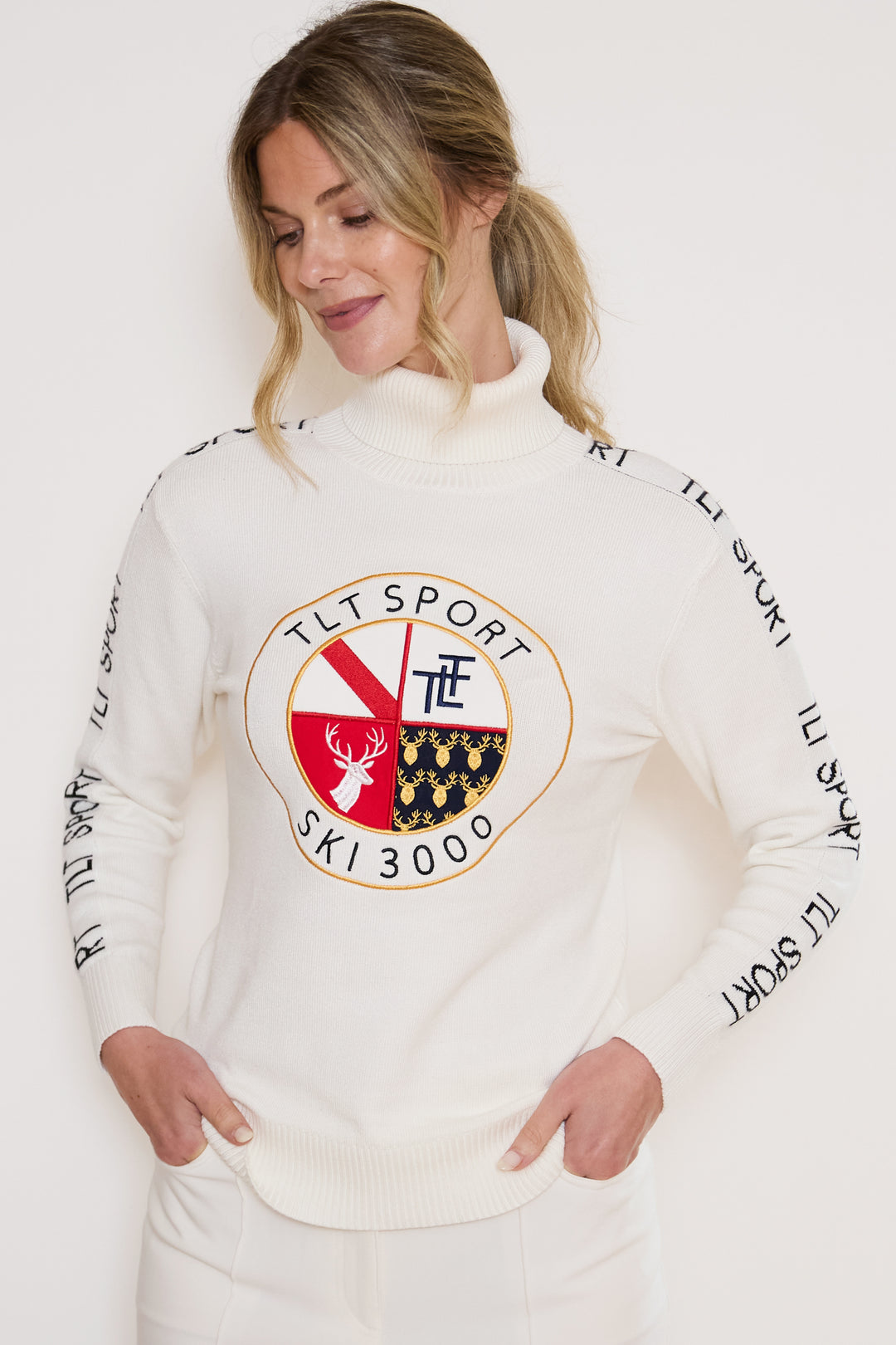 TLT Sports Ski Roll Neck Jumper