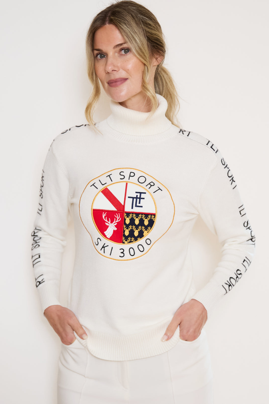 TLT Sports Ski Roll Neck Jumper