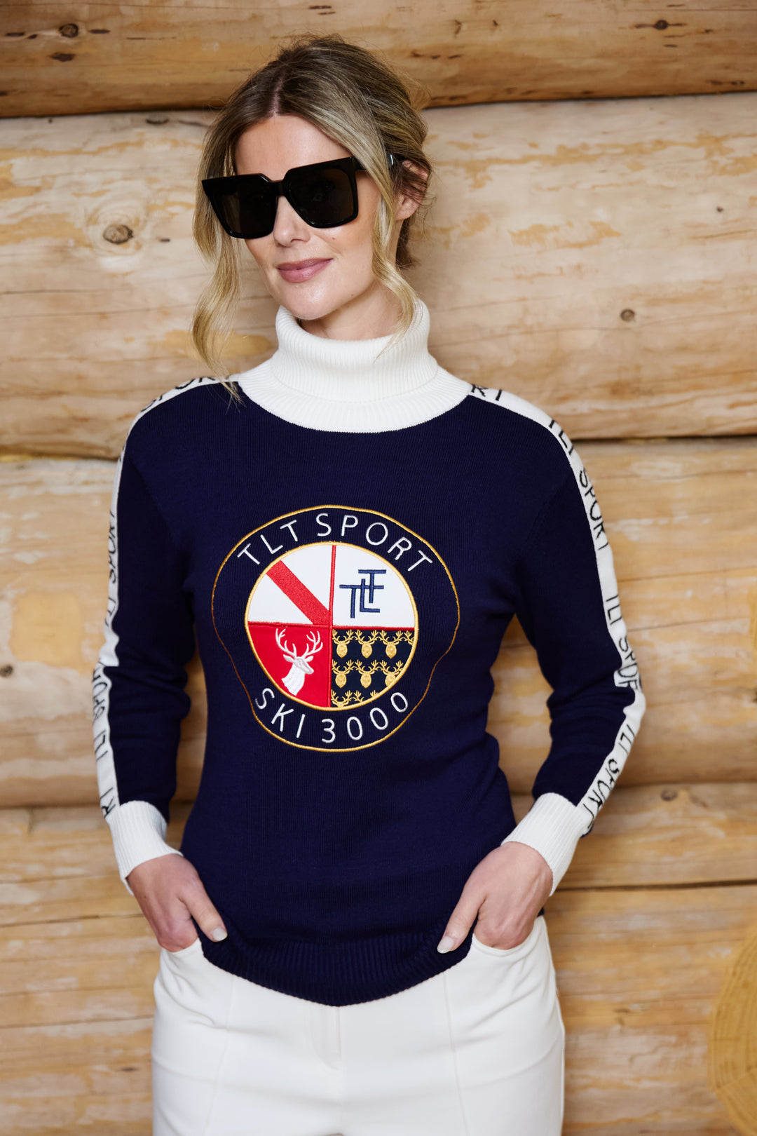 TLT Sports Ski Roll Neck Jumper
