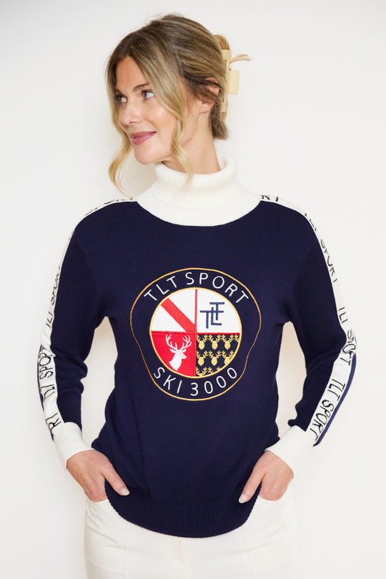 TLT Sports Ski Roll Neck Jumper