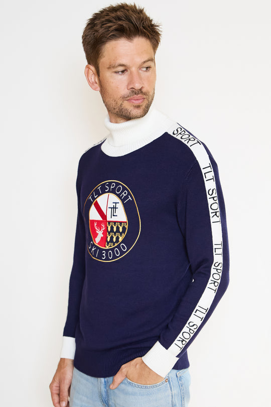 TLT Sport Mens Roll Neck Jumper