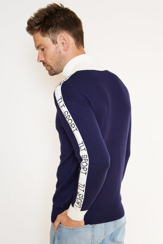TLT Sport Mens Roll Neck Jumper