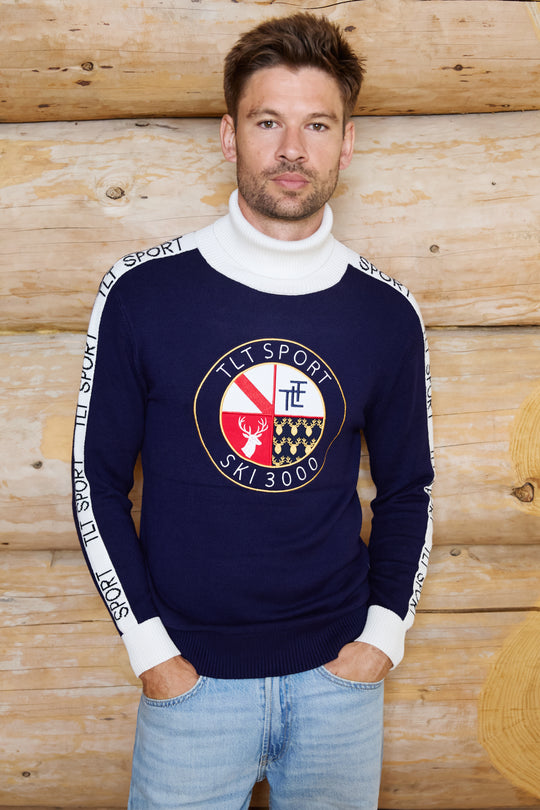 TLT Sport Mens Roll Neck Jumper
