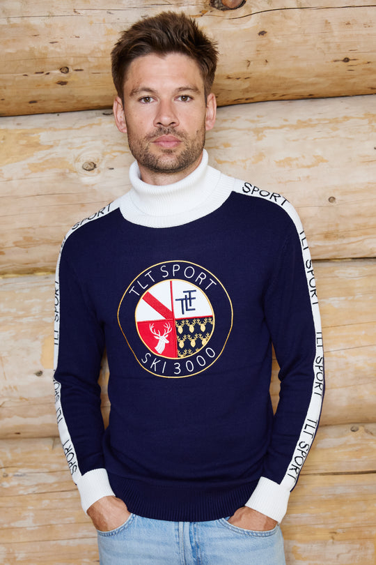 TLT Sport Mens Roll Neck Jumper