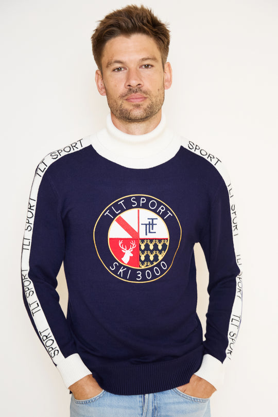 TLT Sport Mens Roll Neck Jumper