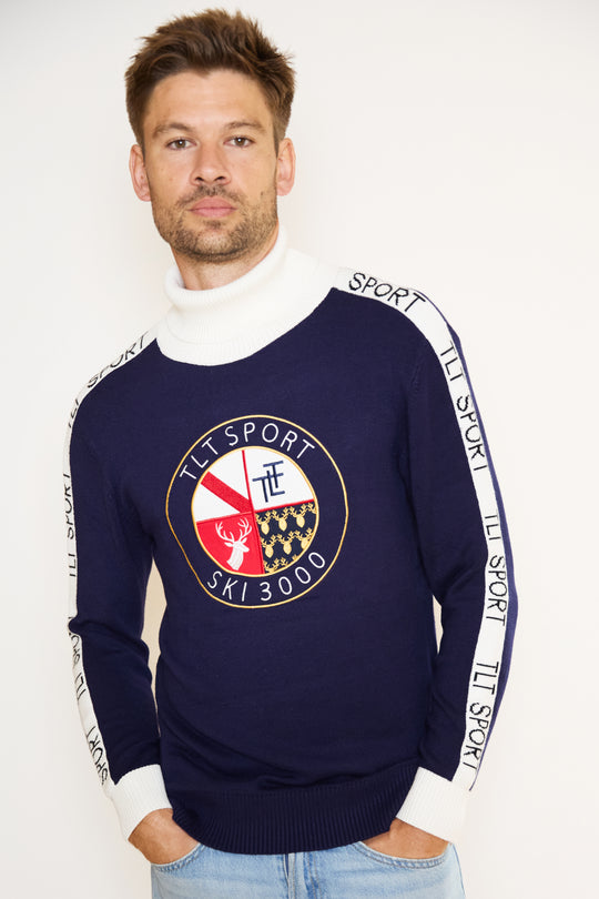 TLT Sport Mens Roll Neck Jumper