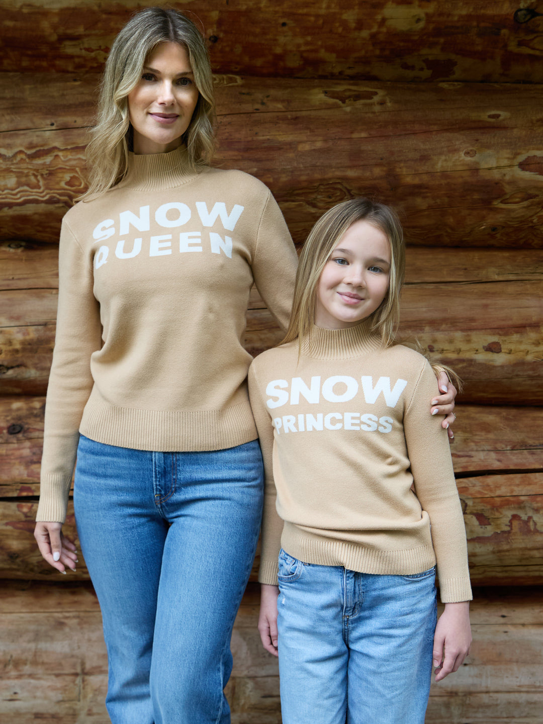 Snow Queen Roll Neck Jumper