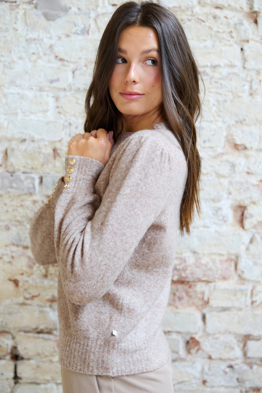 Emily Gathered Shoulder Jumper
