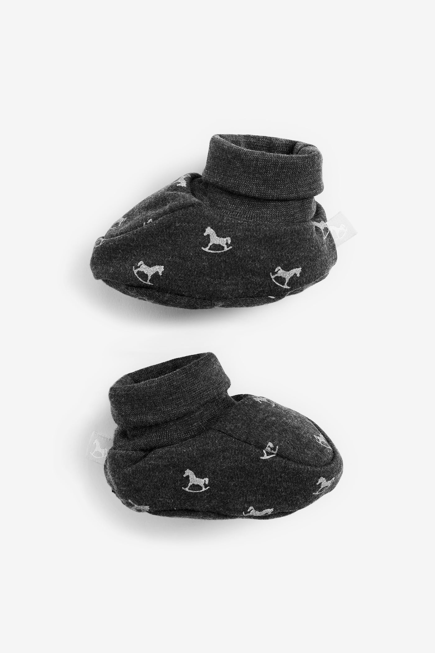 Hat and Booties Gift Set, charcoal