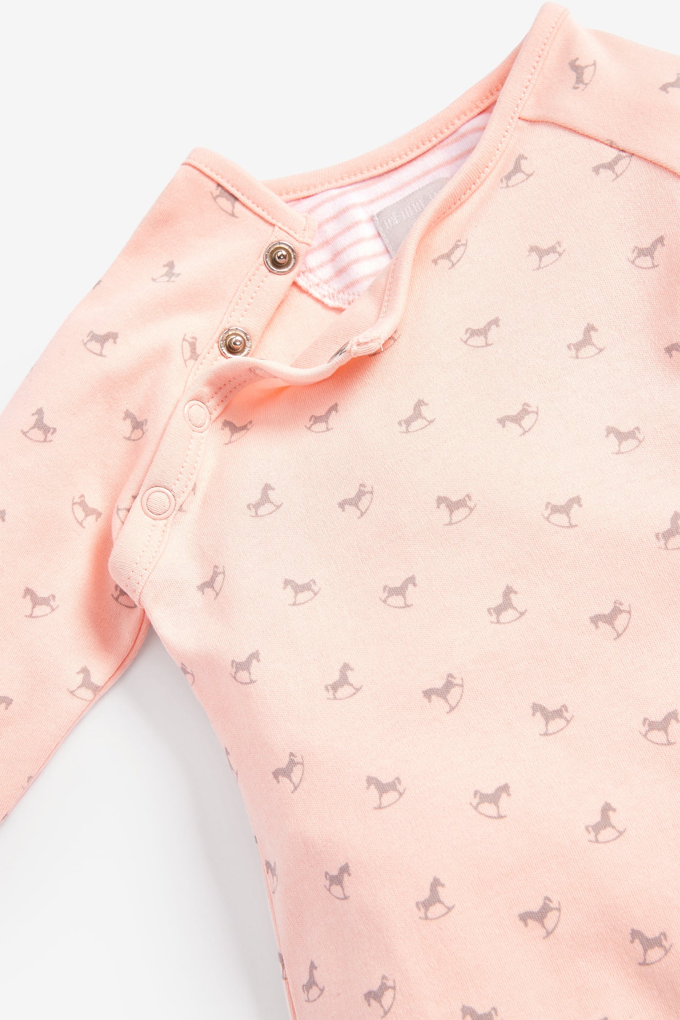 Super Soft Jersey Sleepsuit - pink