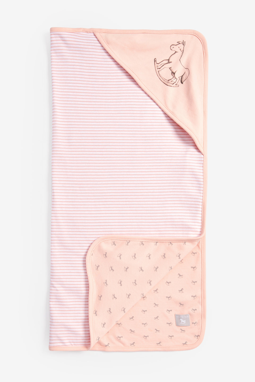 Super Soft Jersey Sleep Suit, Hat, Blanket, Comforter And Booties Gift Set - pink