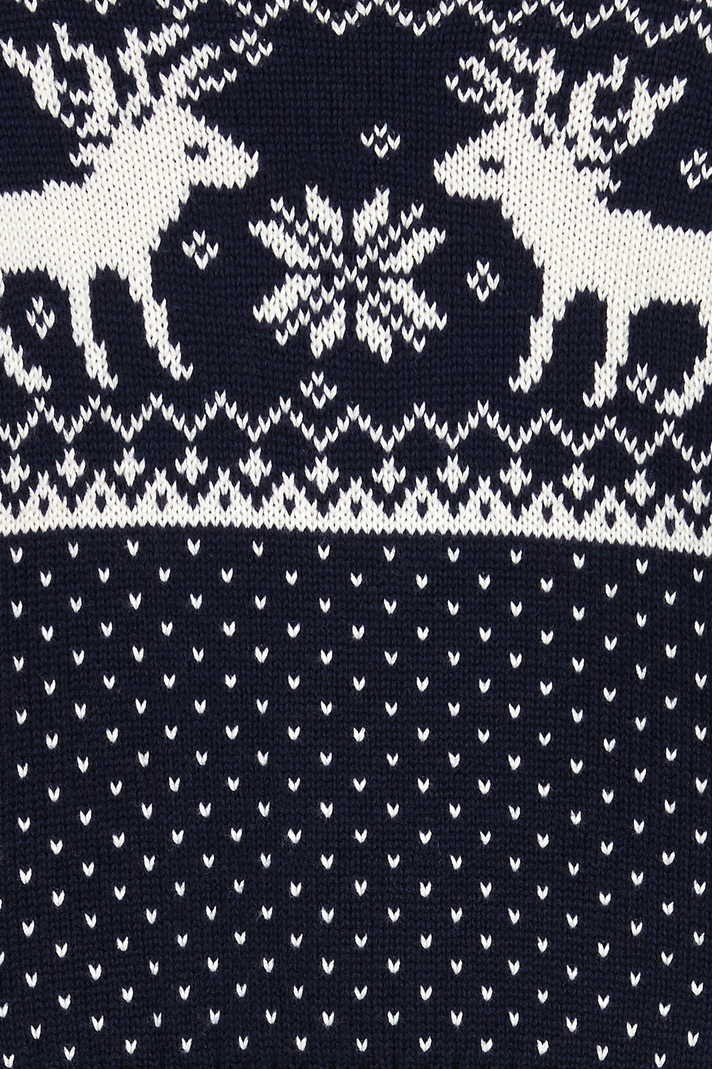 Navy Reindeer Sweater Kids