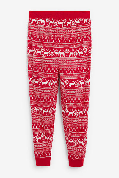 Ladies Red Reindeer PJs
