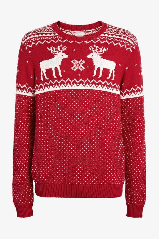 Christmas Reindeer Sweater Mens