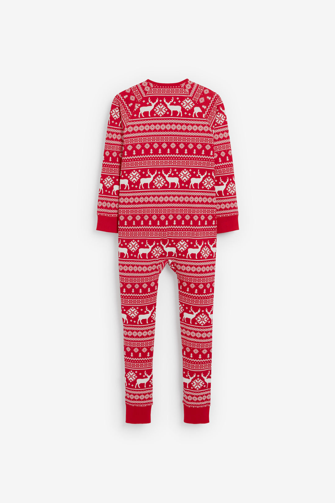 Christmas Reindeer Fairisle Onesie 3m - 9 years