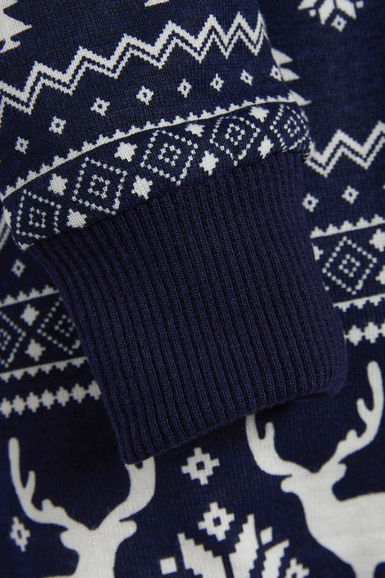 Christmas Reindeer Fairisle Onesie 3 months - 9 years