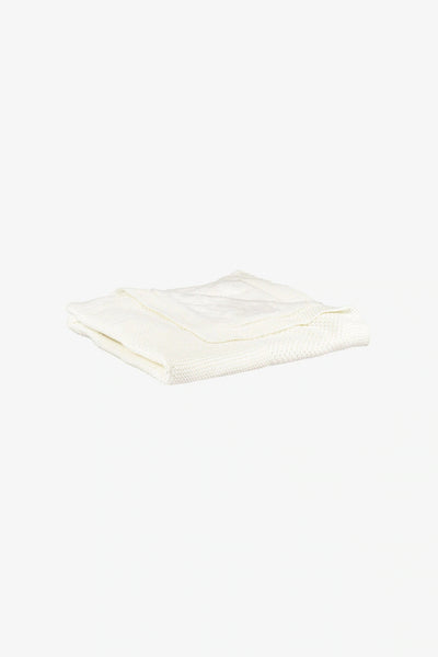 Large  Plush Lined Shawl/Blanket, cream