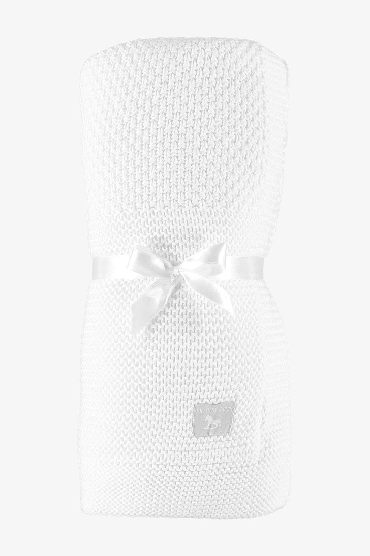 Large  Plush Lined Shawl/Blanket, white