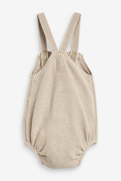 Fawn Ecru Knitted Baby Body