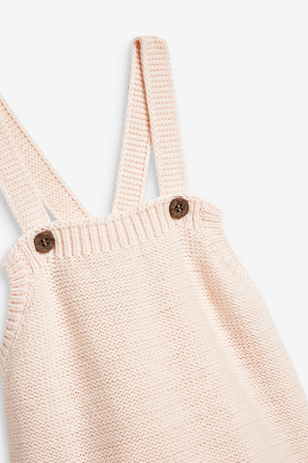 Pink Knitted Baby Romper