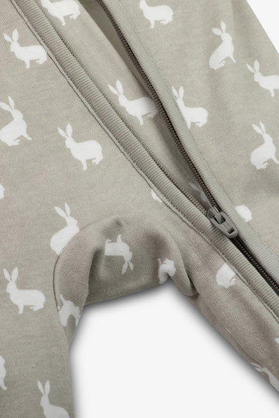 Sleepsuit/Onesie, fawn hare print
